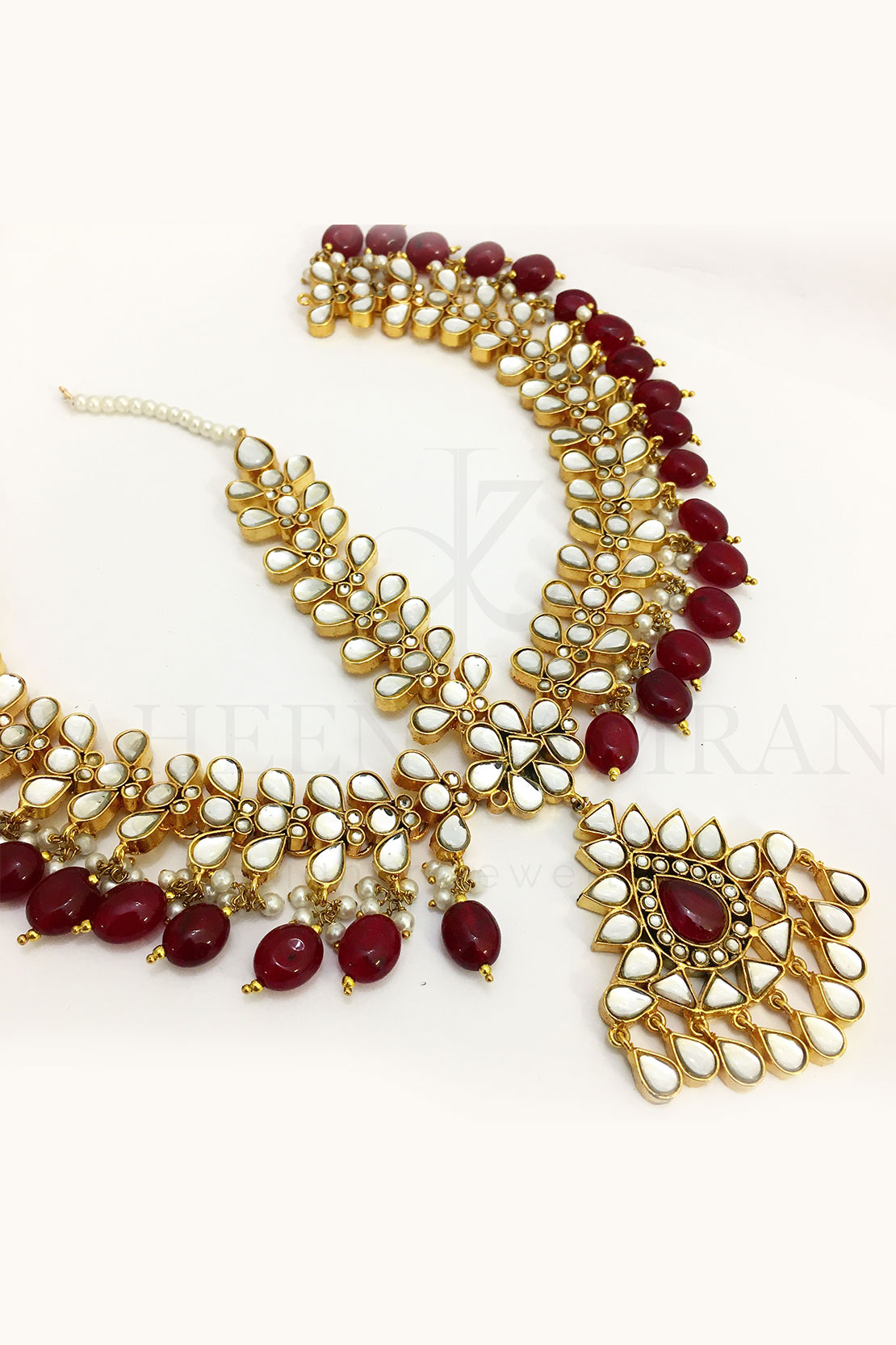 Handmade deals kundan jewellery