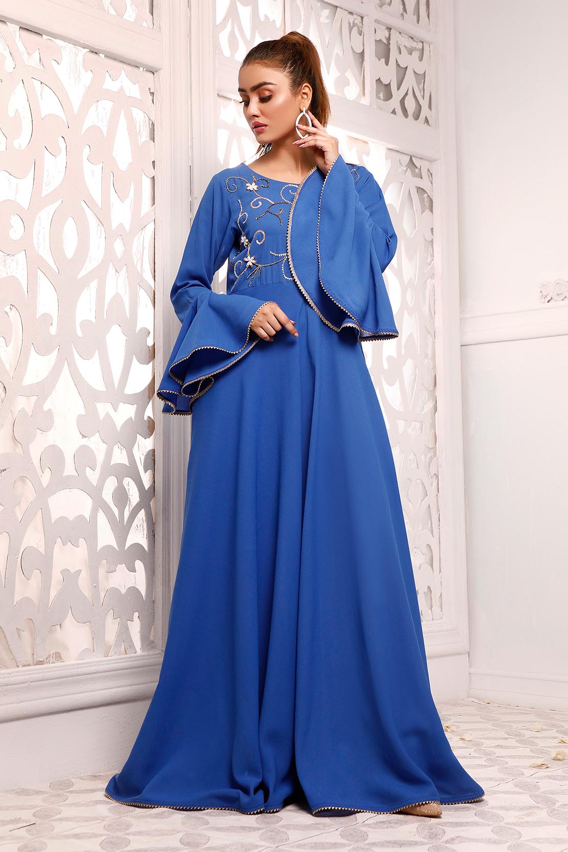 Blue maxi clearance