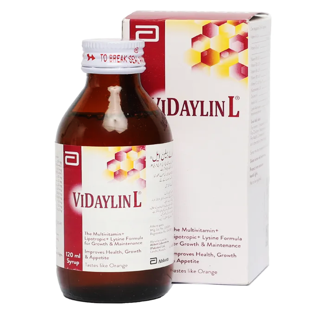 Buy Abbott Vidaylin-L Syrup, 120ml Online in Pakistan | My Vitamin ...