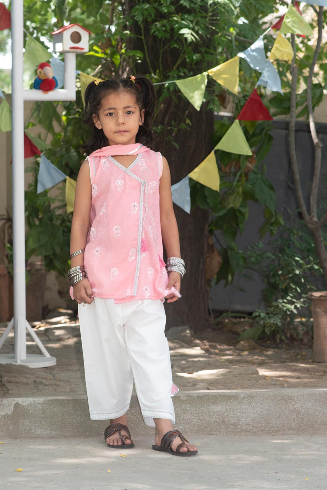 Angrakha style clearance for little girl