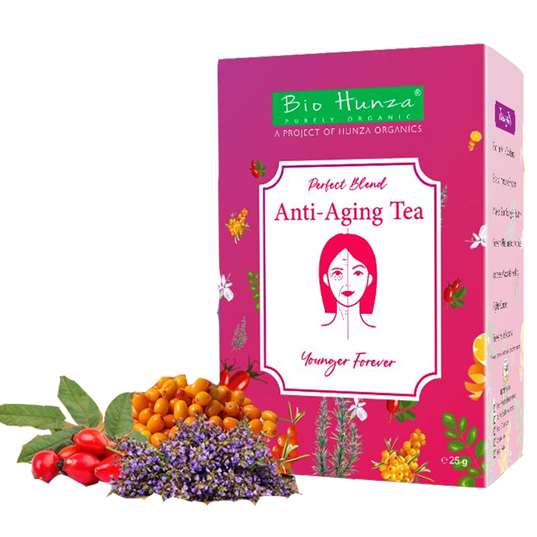 Buy Bio Hunza Anti Aging Tea Perfect Blend (Younger Forever) Online in