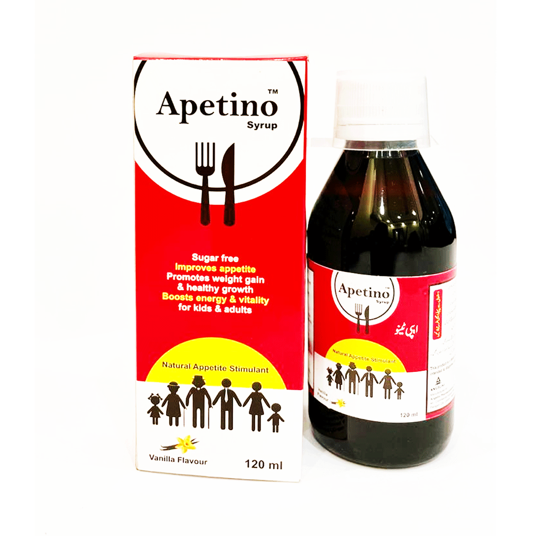 Buy Angelini Apetino Syrup, 120ml Online in Pakistan My Vitamin Store