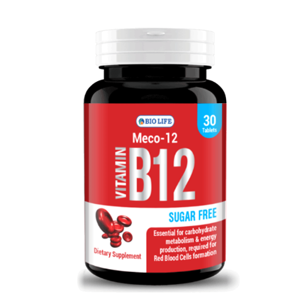 Buy Bio Life Meco12 (Vitamin B12), 30 Ct online in Pakistan My