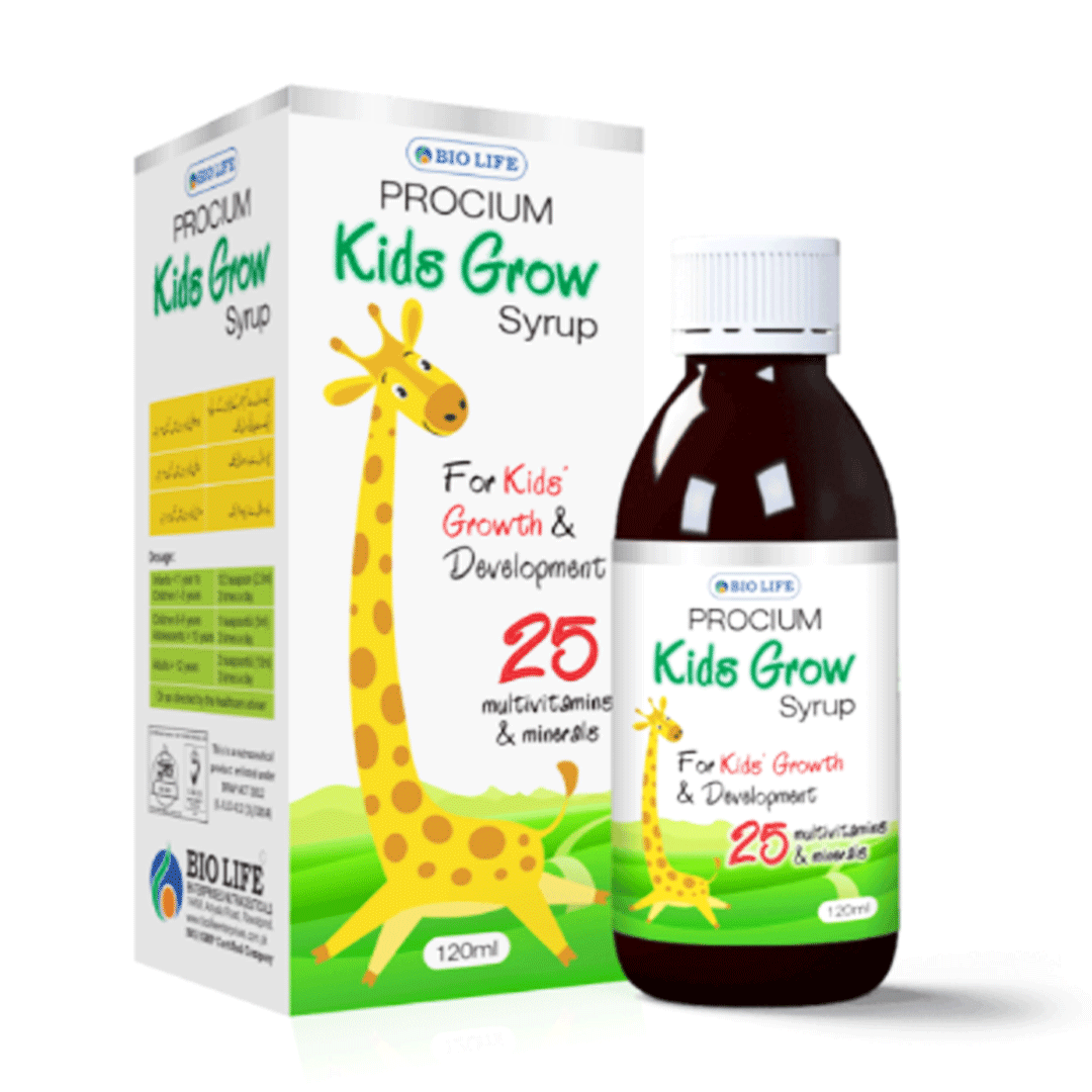 Buy Bio Life Procium Kids Grow Syrup, 120 Ml Online In Pakistan | My ...