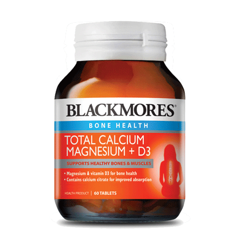 Buy Blackmores Total Calcium Magnesium + D3 for Bones and Joints Online