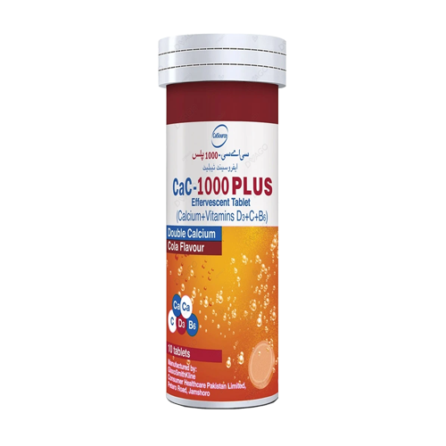 Buy CaC 1000 Plus (Cola), 10 Ct by GSK Online in Pakistan My Vitamin