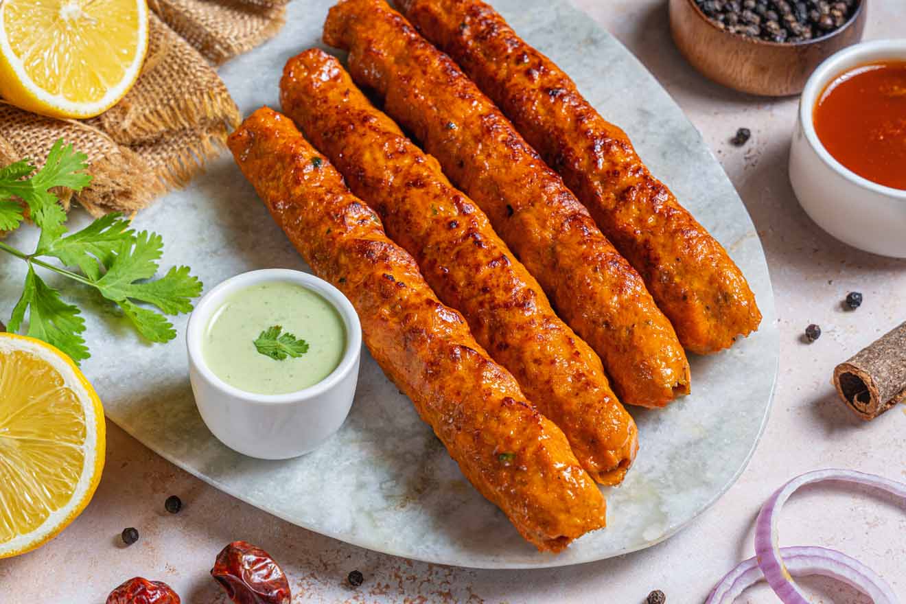 Chicken Seekh Kebab