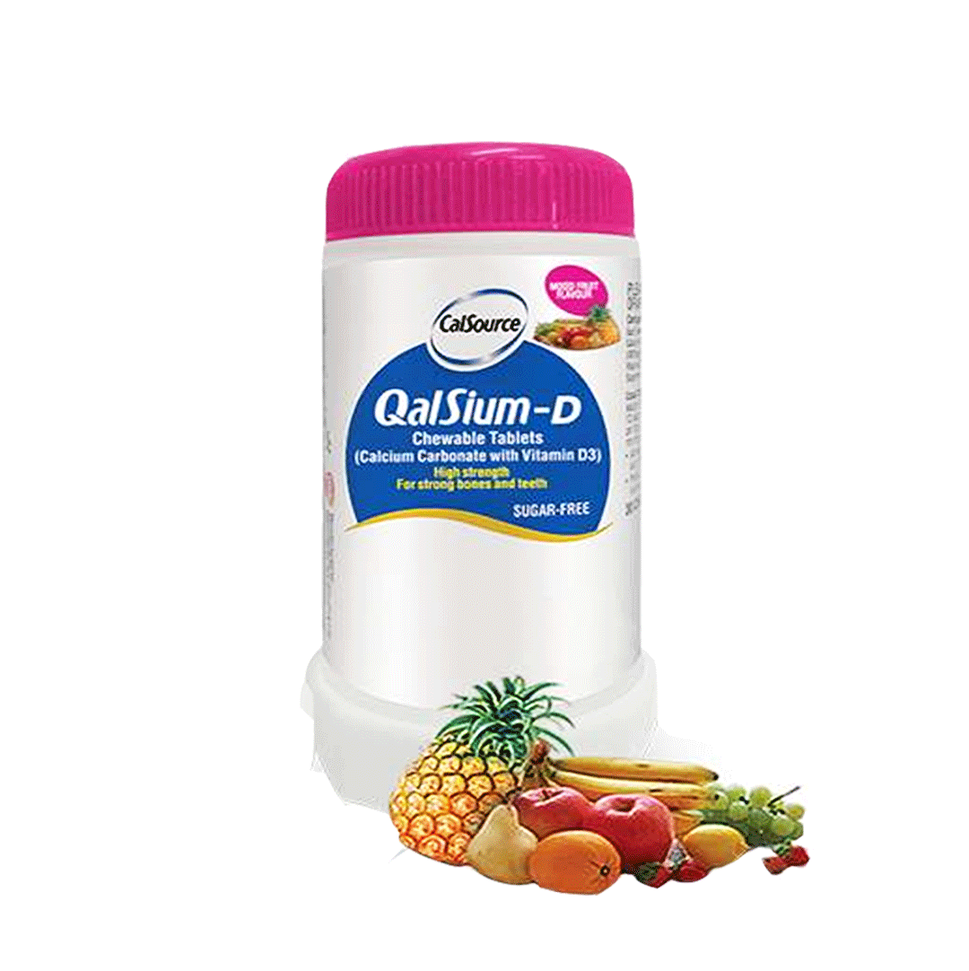 Buy GSK QalSiumD Mixed Fruit Online in Pakistan My Vitamin Store