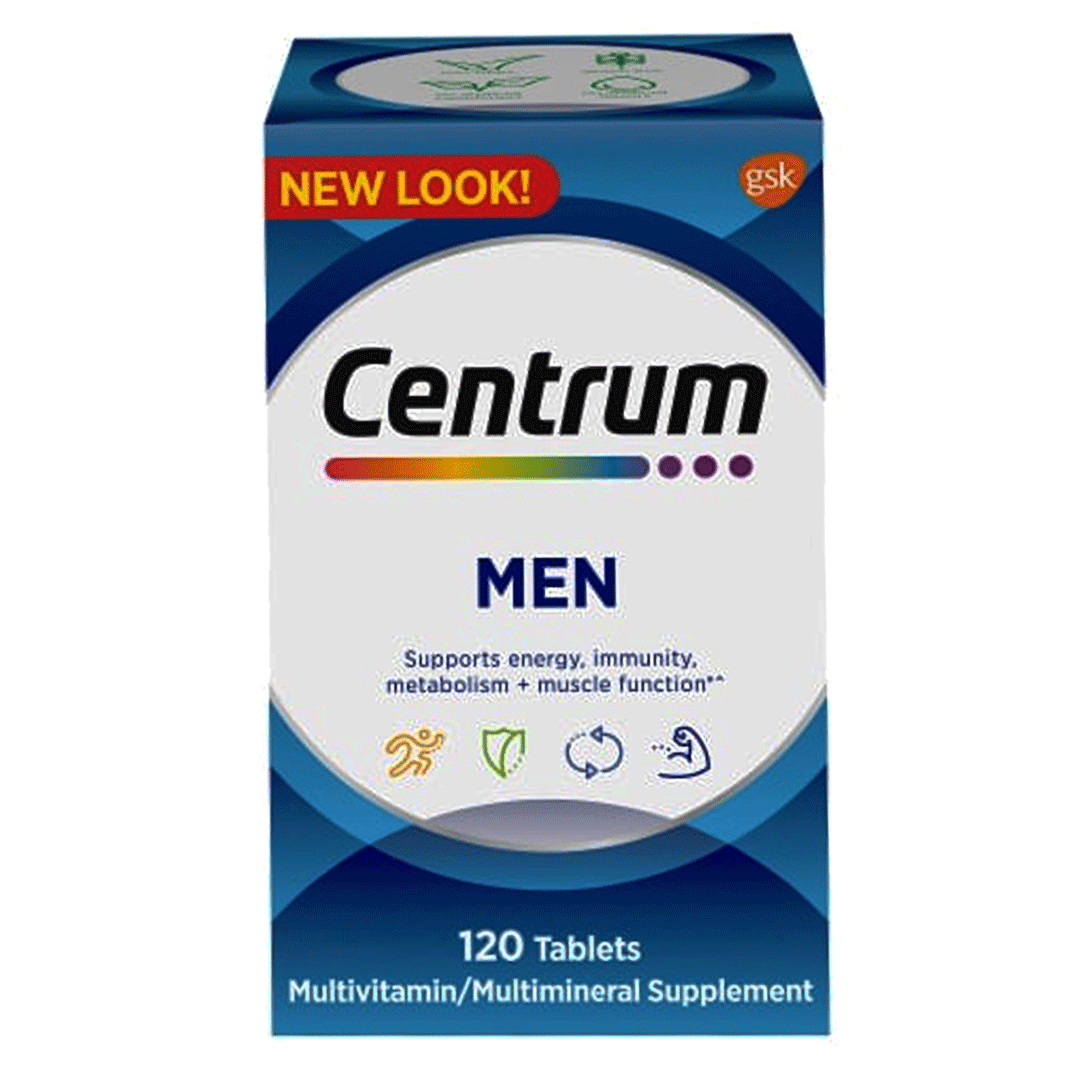 Buy Centrum Men (120 Tabs) online in Pakistan My Vitamin Store