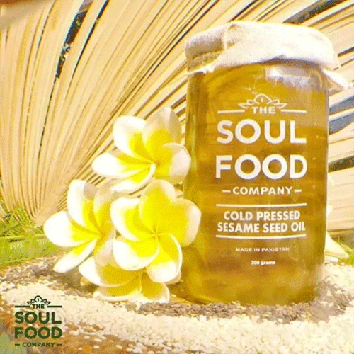 Buy Cold Pressed Sesame Seed Oil 300G By The Soul Food Company Online In  Pakistan | My Vitamin Store - Cold Pressed Oils