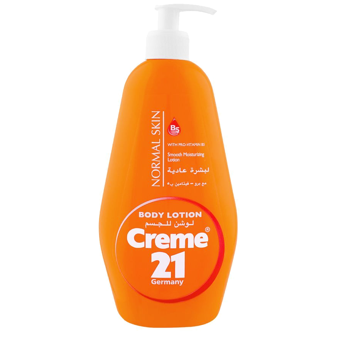 Buy Creme 21 Body Lotion With Pro Vitamin B5 For Normal Skin, 600ml