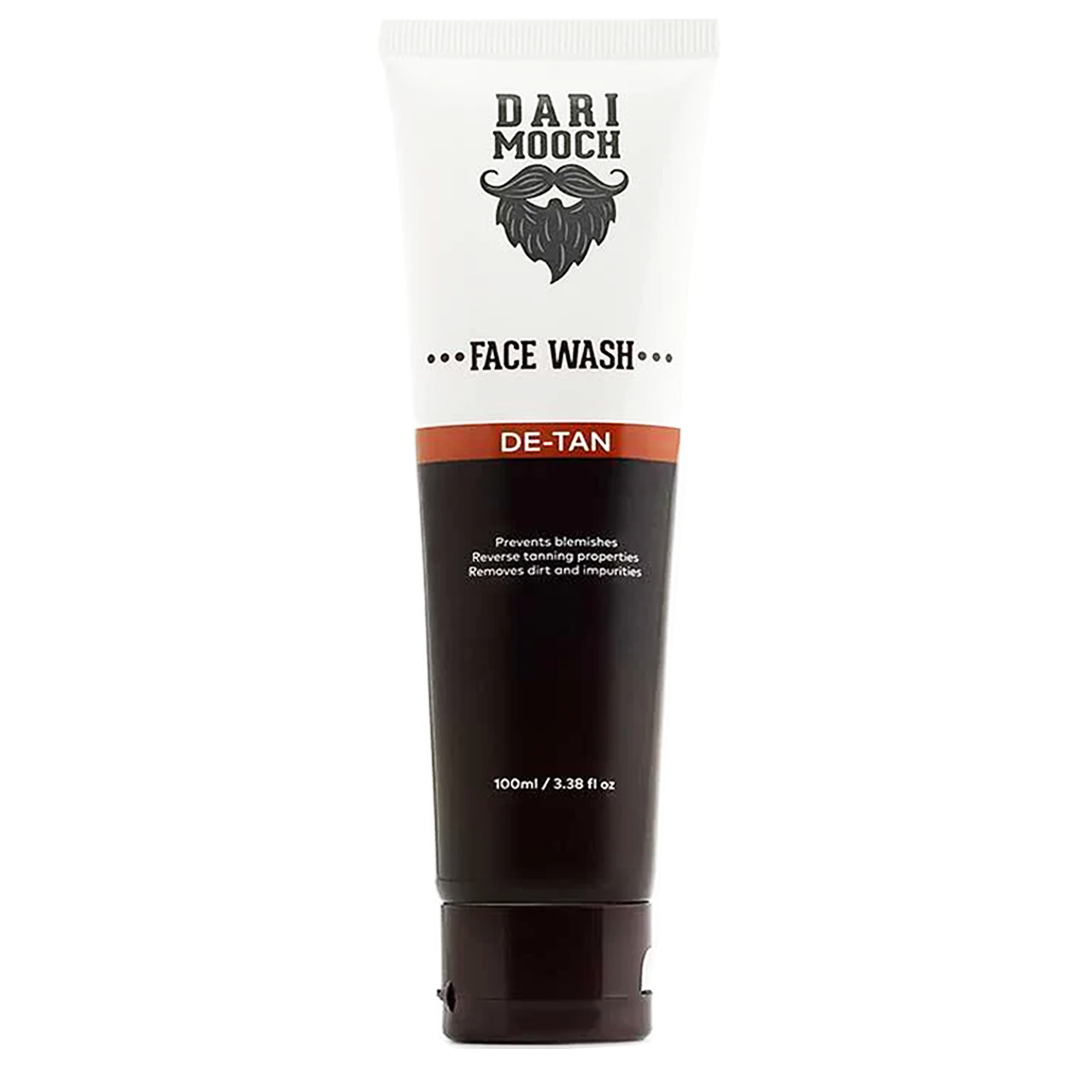 dari mooch de tan face wash
