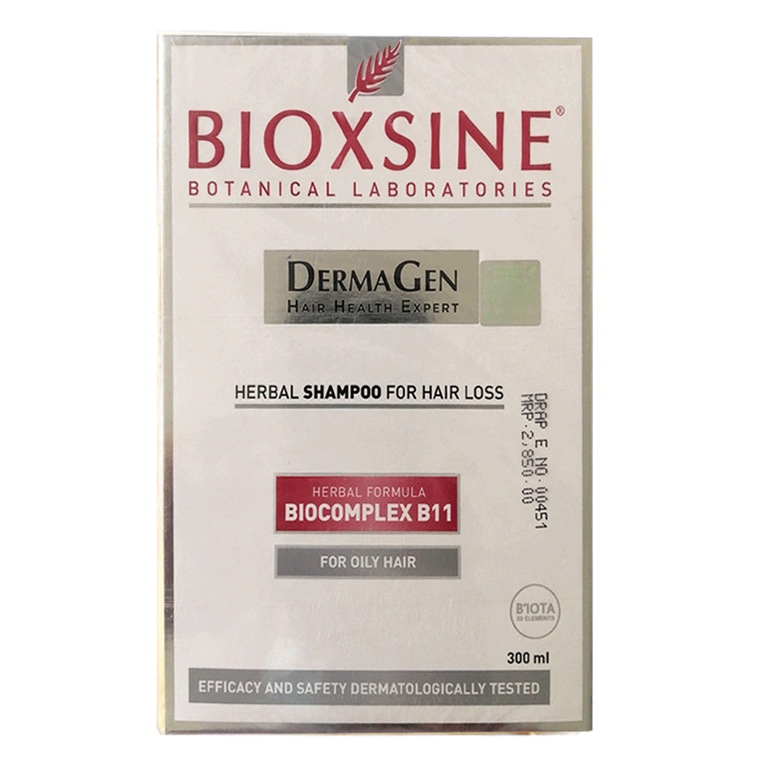 Buy Bioxsine DermaGen Anti Hair Loss Herbal Shampoo for Oily Hair