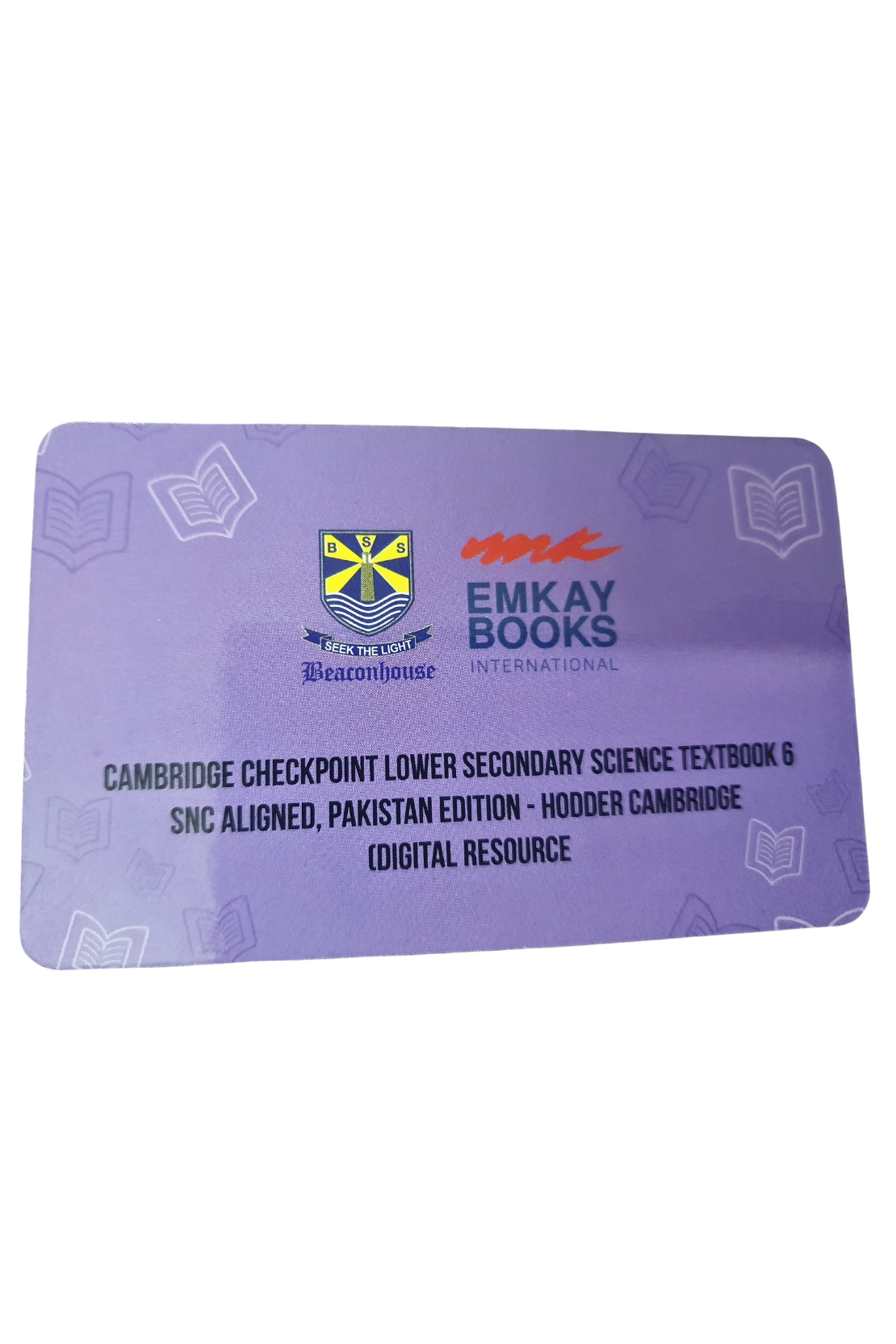 Cambridge checkpoint lower secondary science textbook 6 snc aligned