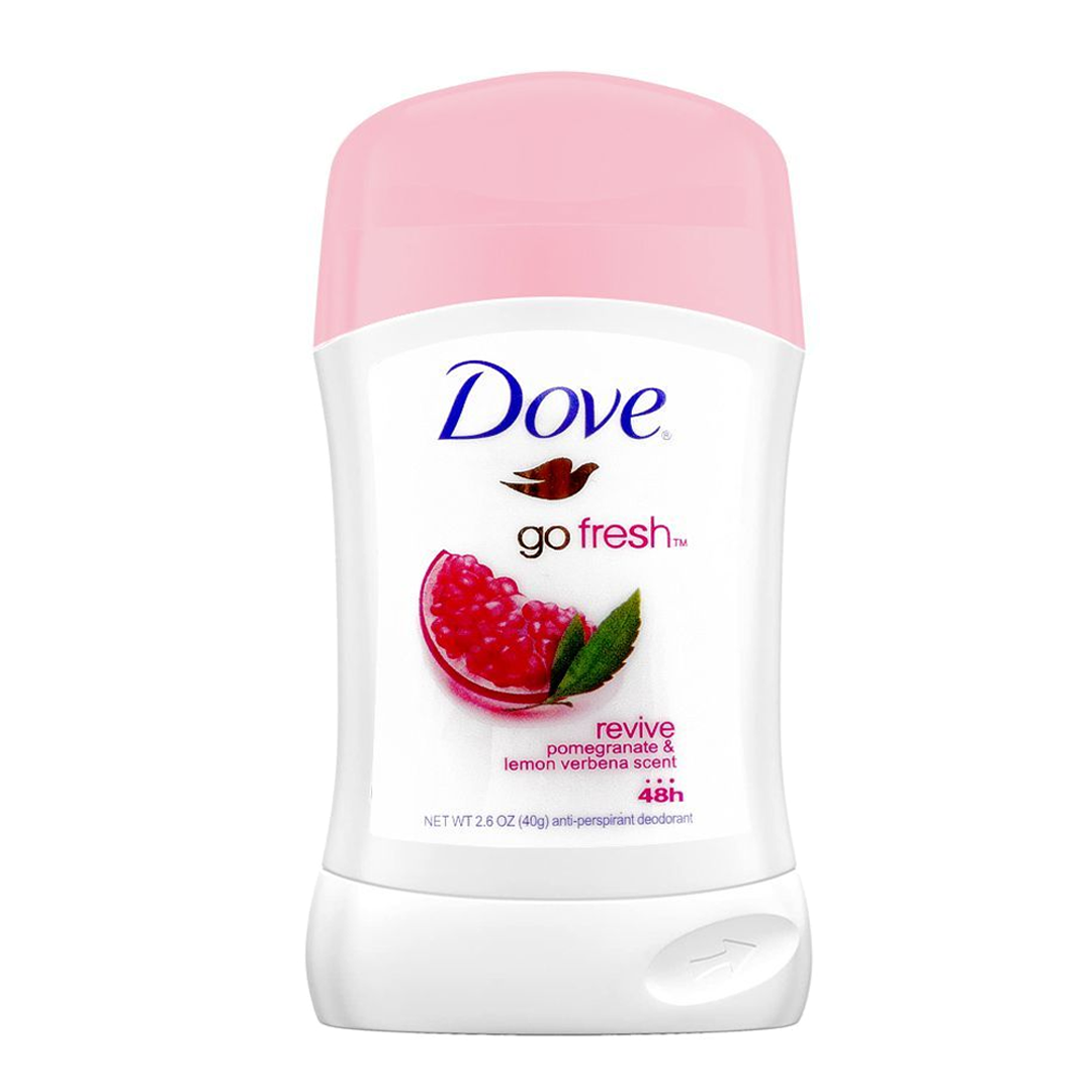 Buy Dove Go Fresh Revive Pomegranate 48H AntiPerspirant Deodorant Stick, 40g Online in Pakistan