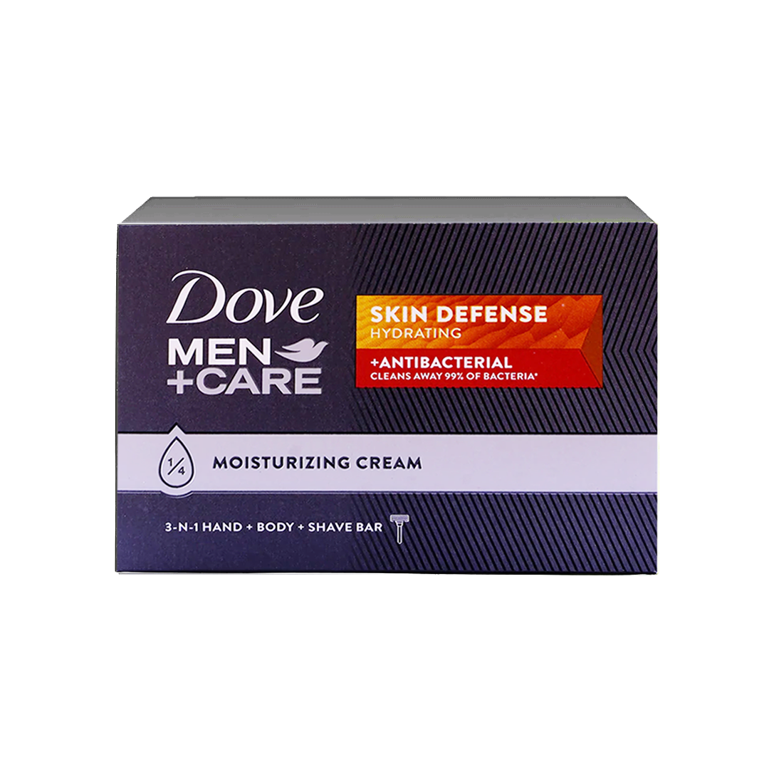Buy Dove Men + Care Skin Defense Hand + Body + Shave Bar Soap Online in