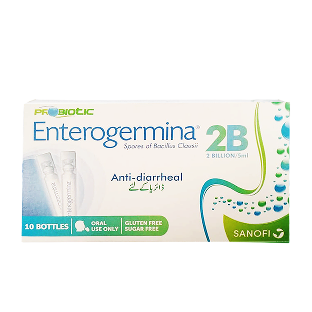 Buy Sanofi Enterogermina 2 Billion Probiotic Bottles For Diarrhoea 10 Ct Online In Pakistan