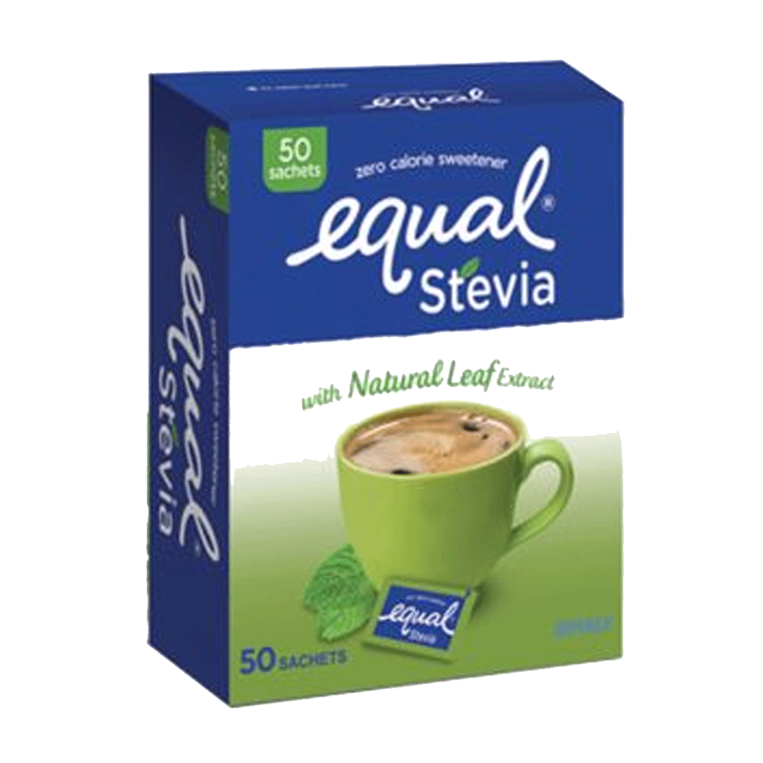 Buy Equal Stevia With Natural Leaf Extract, 50 Sachets Online in