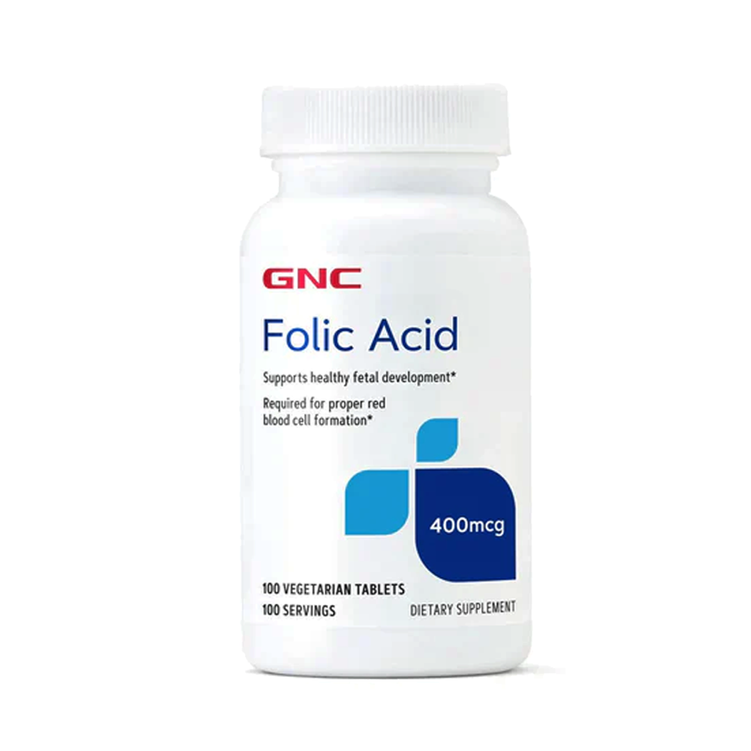 Buy GNC Folic Acid 400 mcg online in Pakistan My Vitamin Store