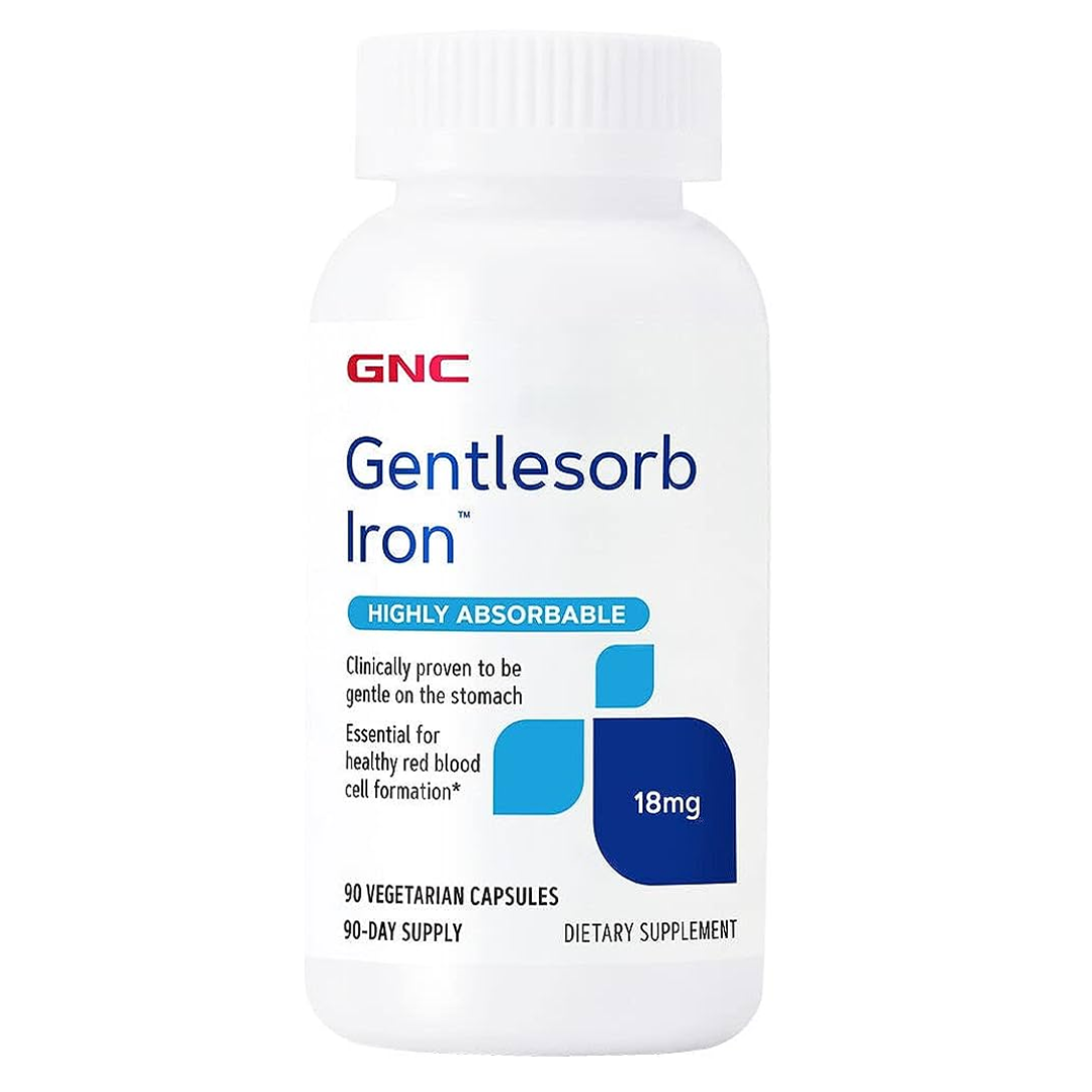 Buy GNC Gentlesorb Iron 18mg, 90 Ct Online in Pakistan My Vitamin