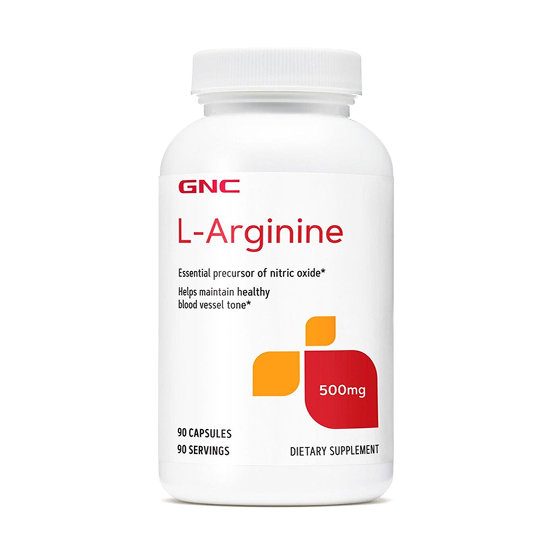 Buy GNC L-Arginine 500mg 90 Caplets online in Pakistan | My Vitamin ...