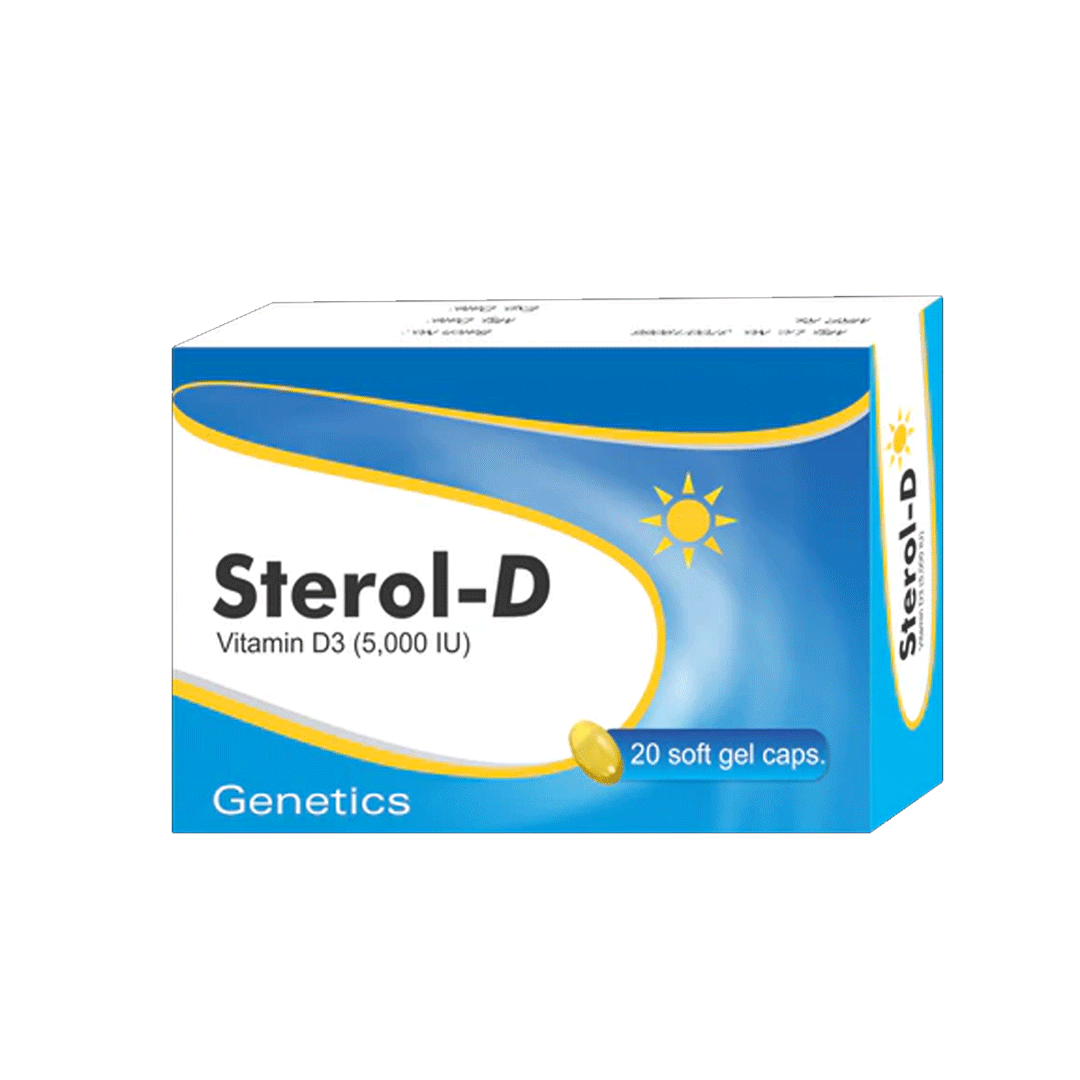 Buy SterolD (Vitamin D 5000 IU), 20 Ct Online in Pakistan My Vitamin Store