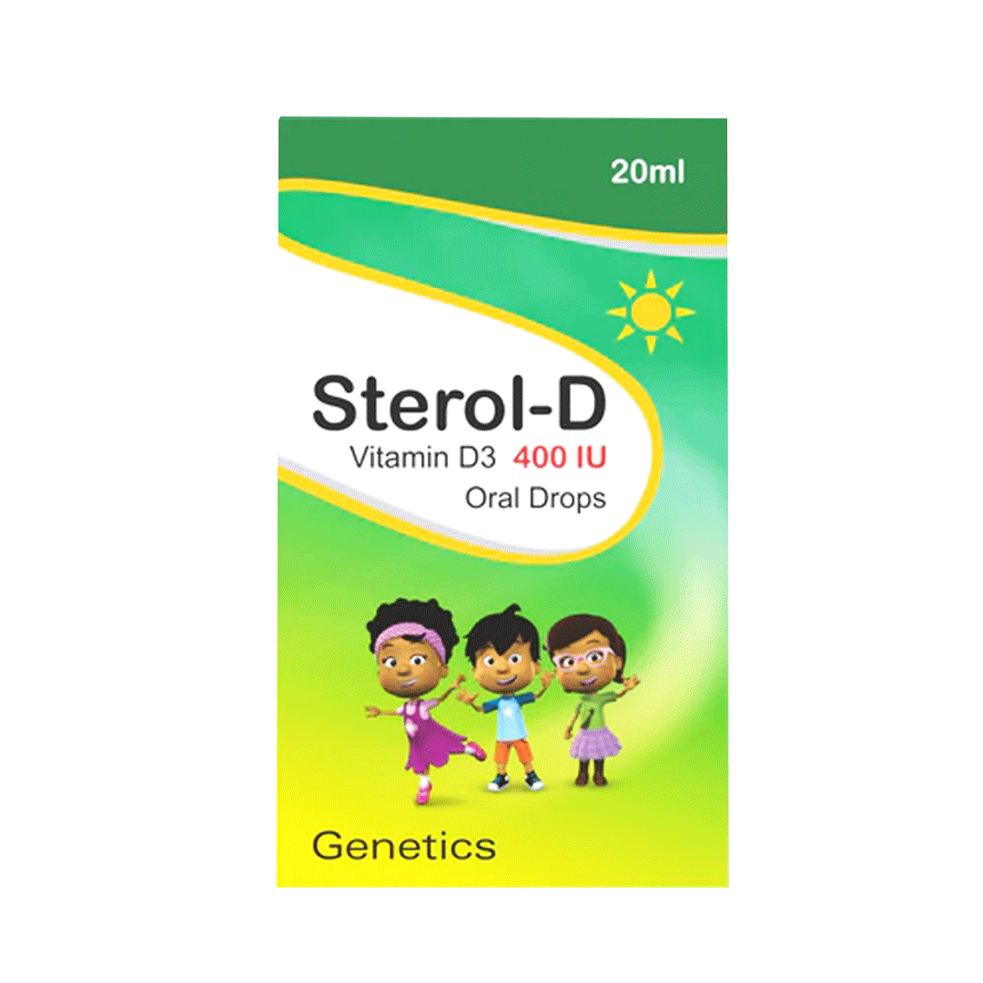 Buy SterolD (Children Vitamin D3) 400 IU, 20ml Online in Pakistan My Vitamin Store