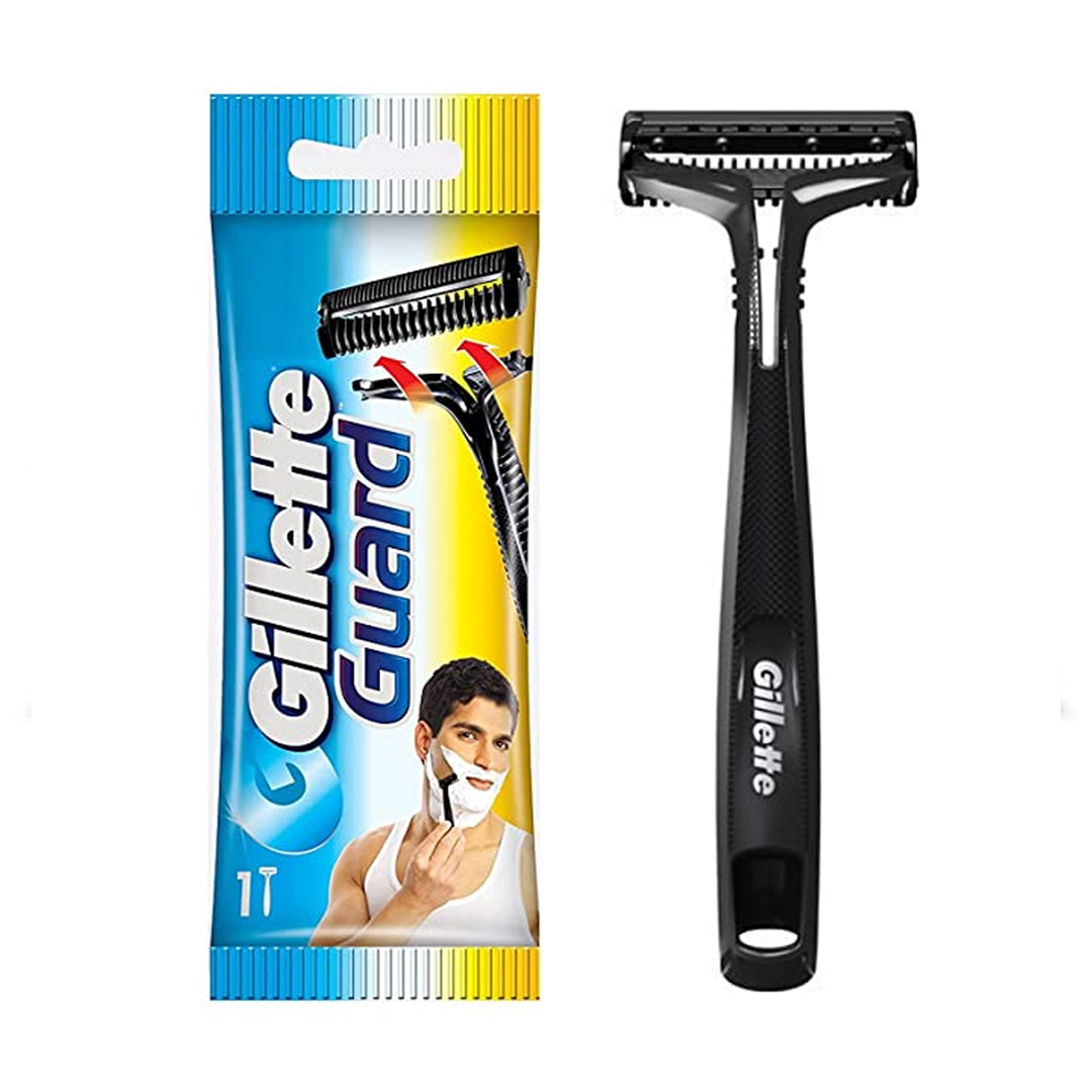 Buy Gillette Guard Movable Blade Razor With 1 Extra Blade Online in