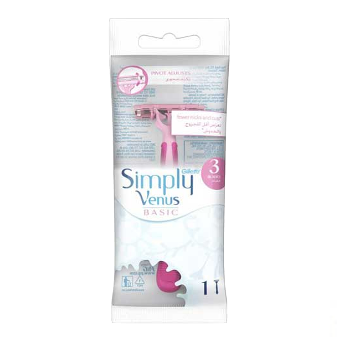 Buy Gillette Simply Venus Basic Blades Women Disposable Razor Ct