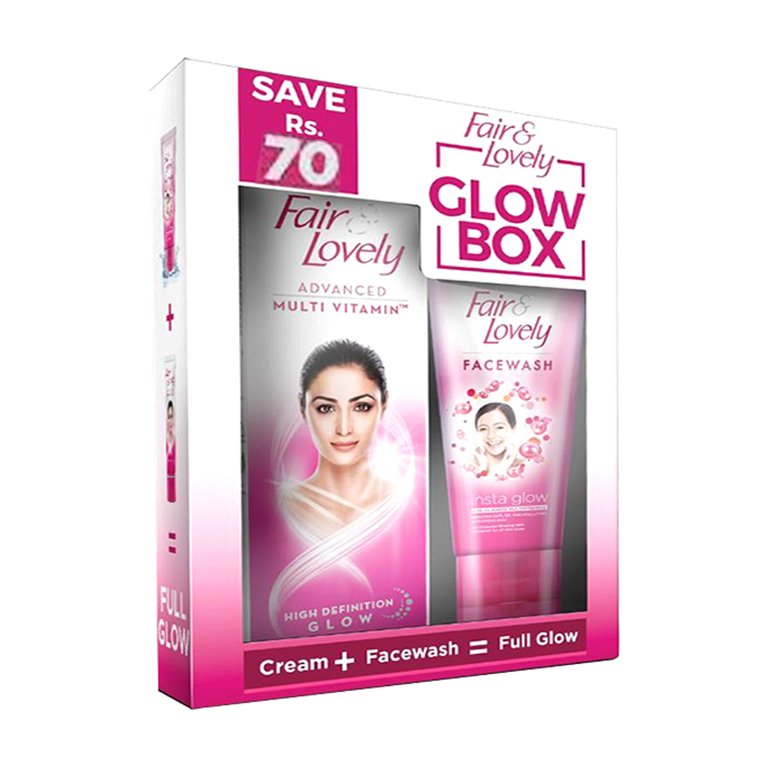 Buy Glow & Lovely Glow Box (Glow & Lovely Advanced Cream + Glow