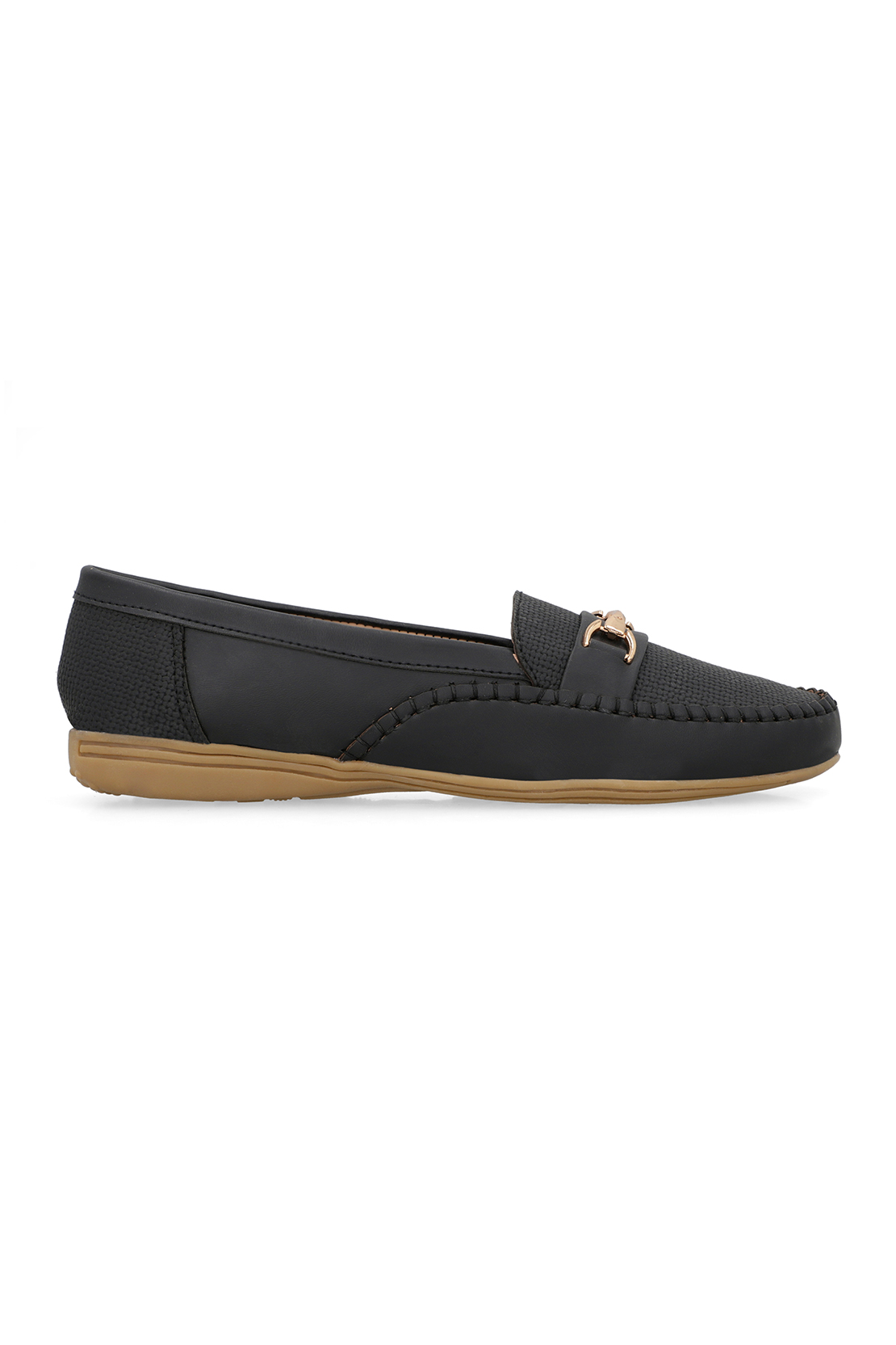 Black Comfort Moccasin H04260/002