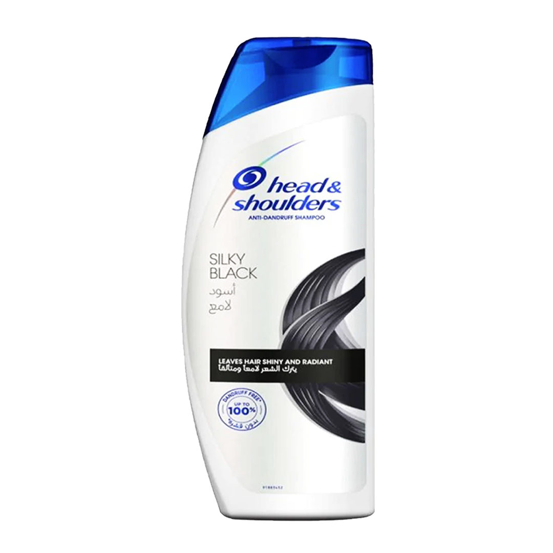 Buy Head Shoulders Silky Black Anti Dandruff Shampoo Ml Online