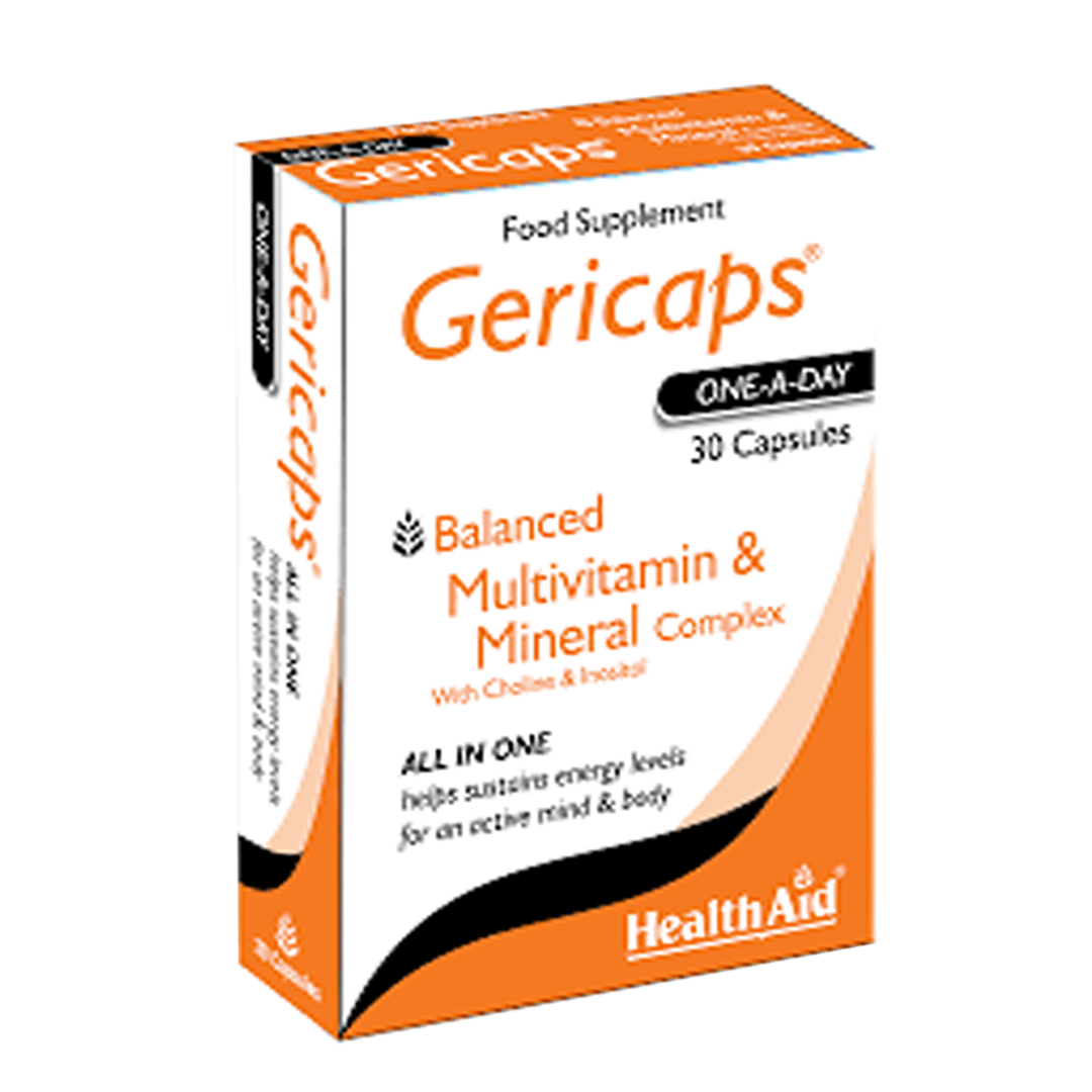 Buy HealthAid Gericaps 30 Ct online in Pakistan My Vitamin Store
