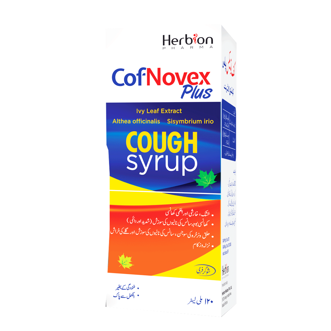 Buy Herbion CofNovex Plus Cough Syrup, 120ml online in Pakistan | My ...