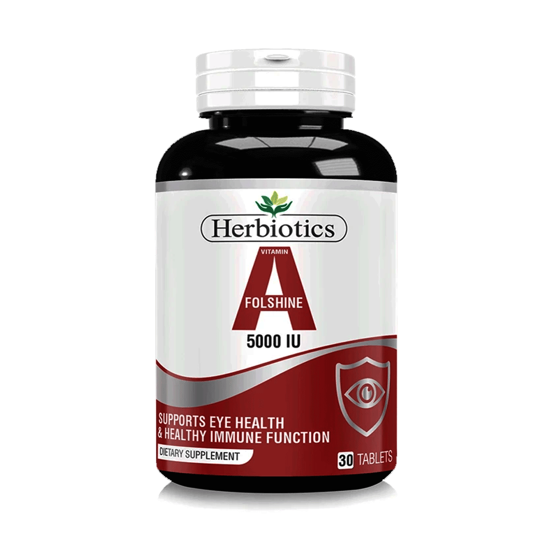 Buy Herbiotics Folshine (VitaminA), 30 Ct Online in Pakistan My