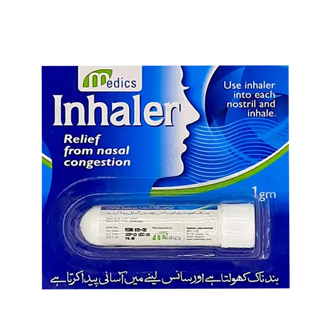 Buy Medics Inhaler For Nasal Congestion Online In Pakistan 