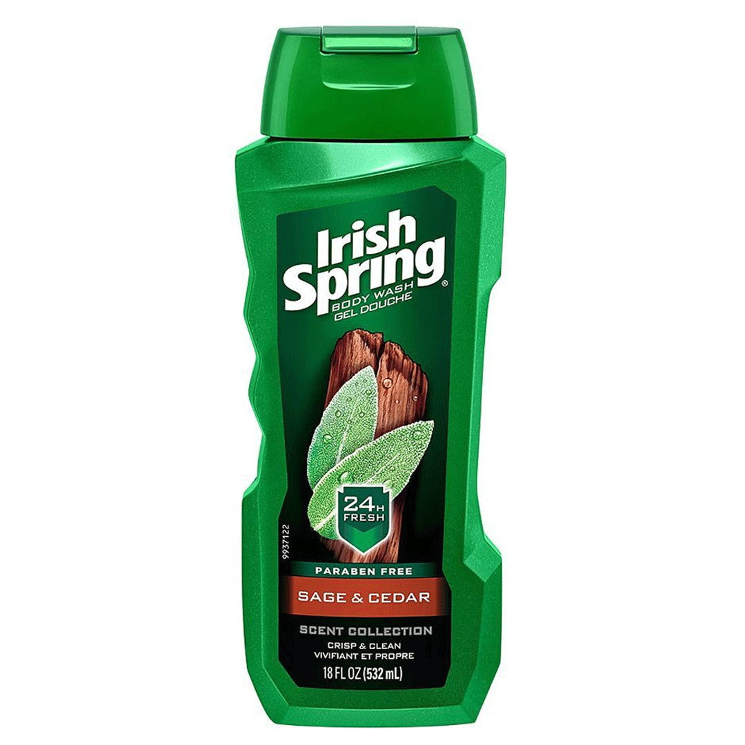 Buy Irish Spring Sage & Cedar Body Wash, 532ml Online in Pakistan My Vitamin Store Shower