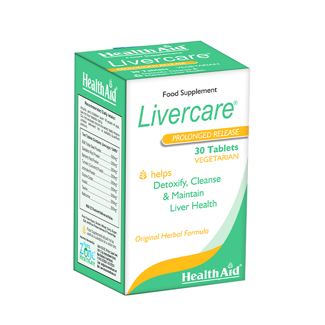 Buy HealthAid Livercare 30 Ct Online in Pakistan My Vitamin Store Liver Health Supplements