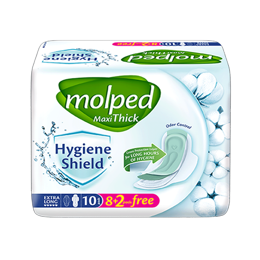 Buy Molped Maxi Thick (Extra Long), 10 