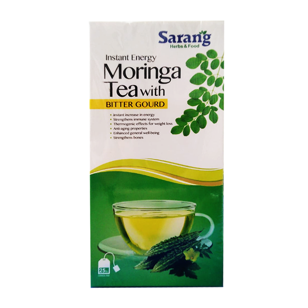 Buy Sarang Moringa Tea with Bitter Gourd online in Pakistan My