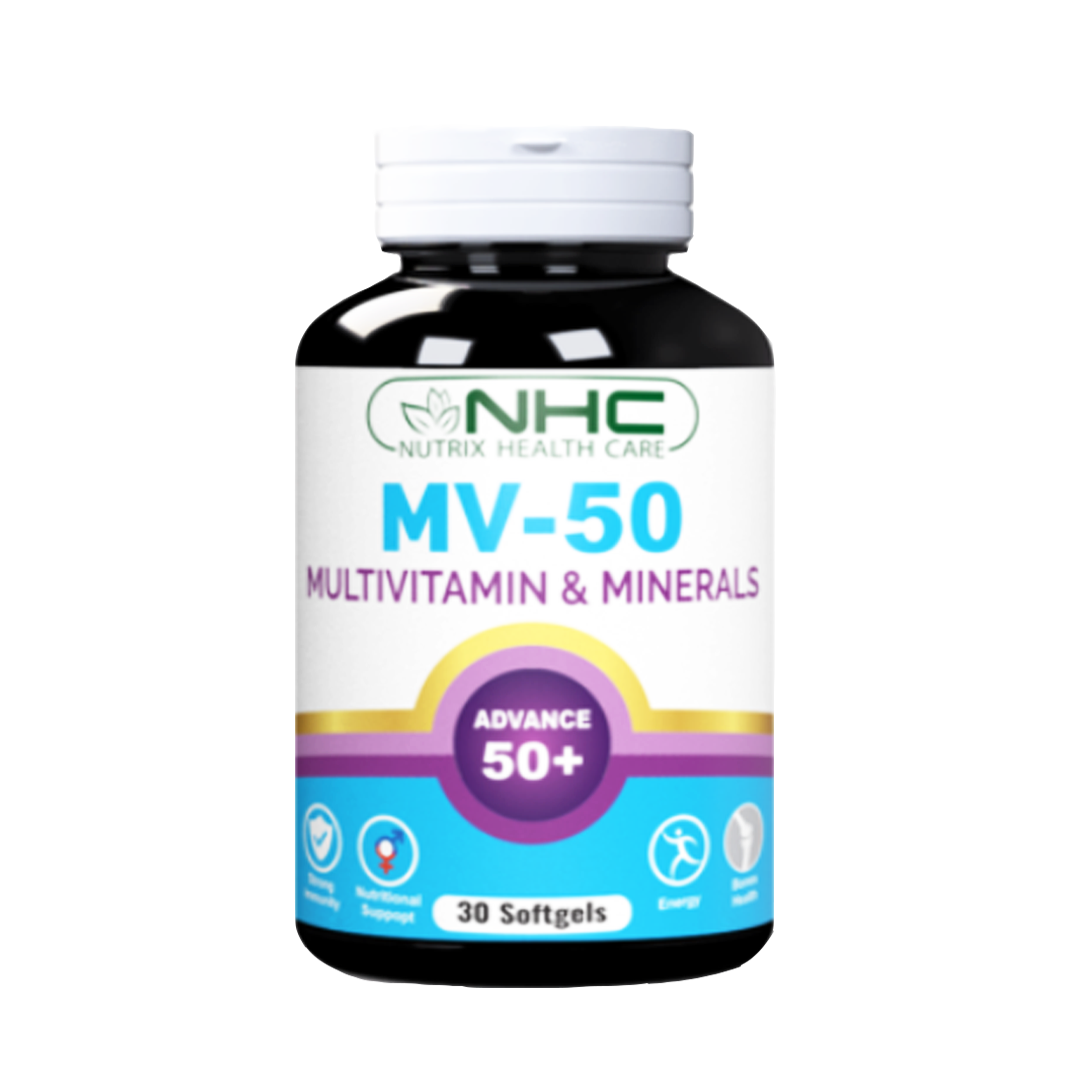Buy NHC MV50 Multivitamin for 50+, 30 Ct Online in Pakistan My