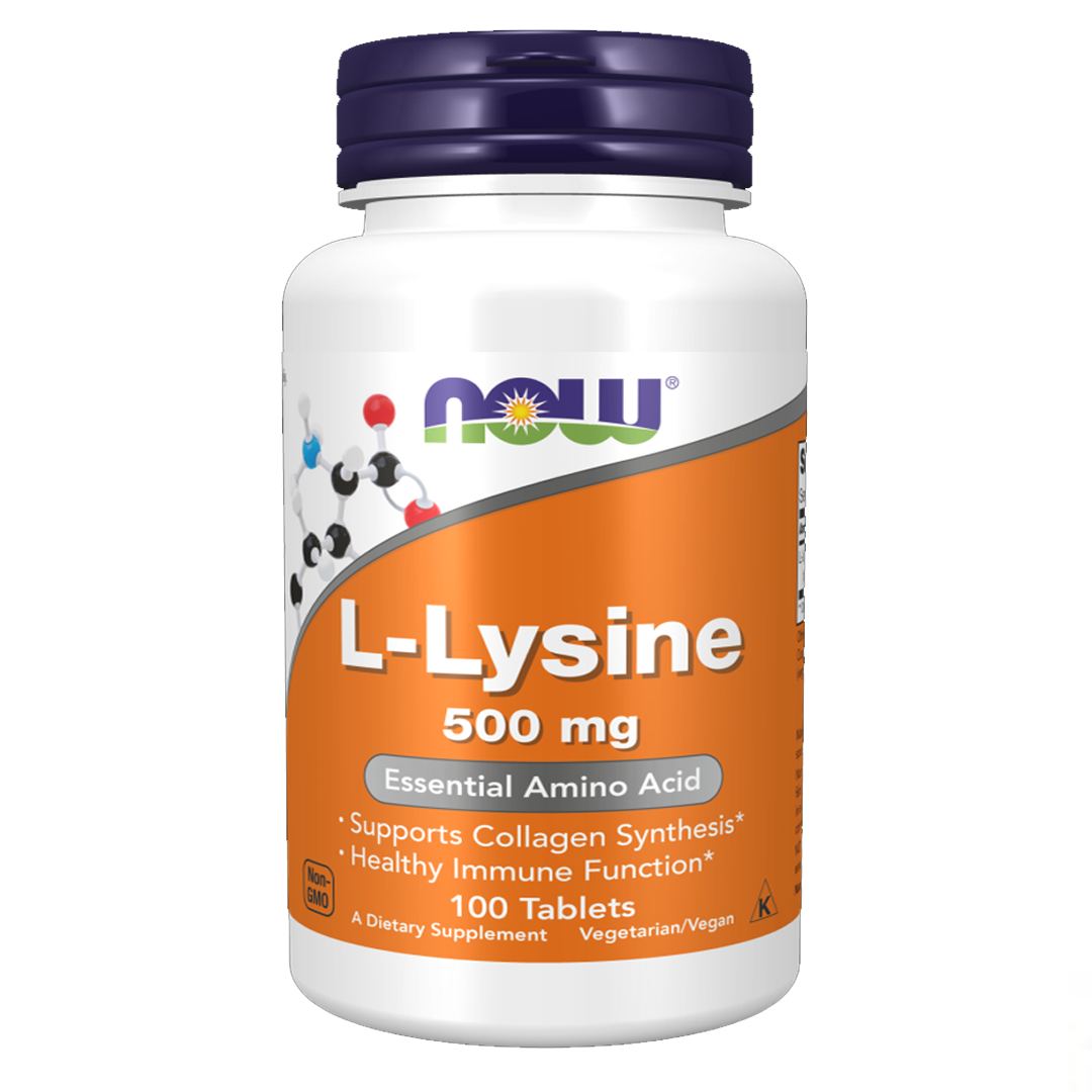 Buy NOW LLysine 500mg, 100 Ct Online in Pakistan My Vitamin Store