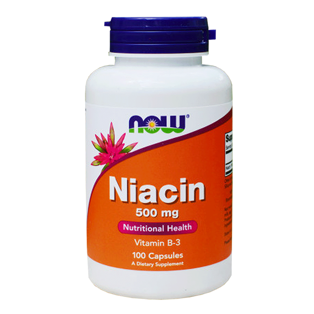 Buy NOW Niacin 500mg, 100 Ct online in Pakistan My Vitamin Store Brain Health Supplements