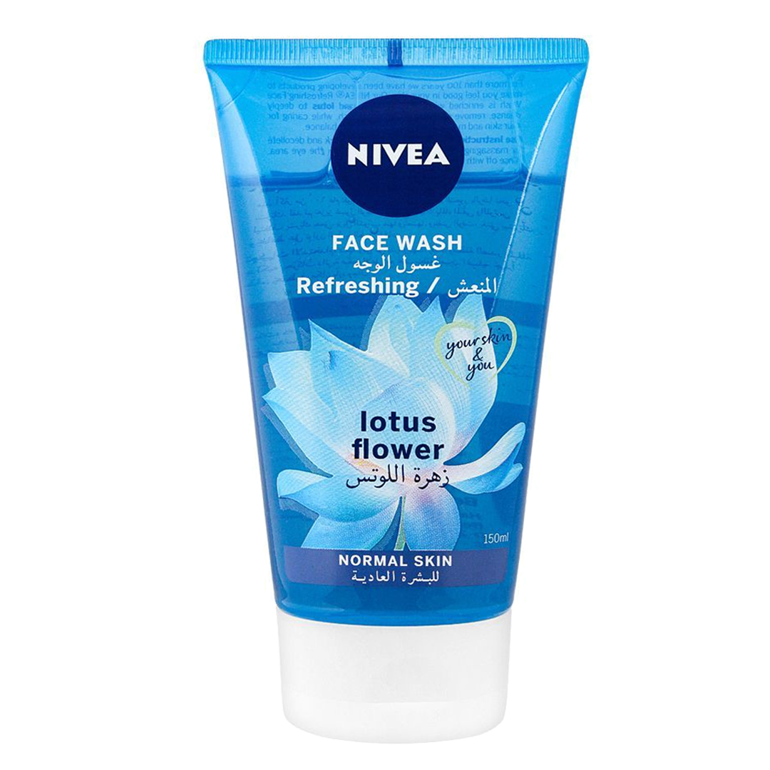 Buy Nivea Refreshing Lotus Flower Face Wash, 150ml Online in Pakistan