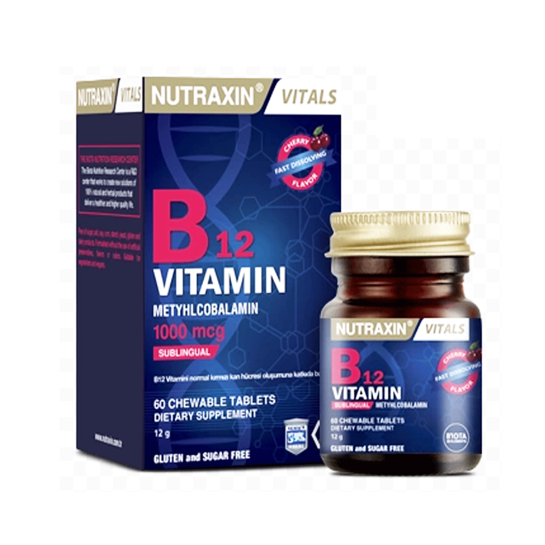 Buy Nutraxin Vitamin B12 for Energy online in Pakistan My Vitamin