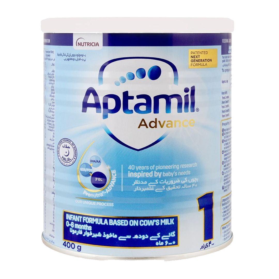Buy Aptamil Advance 1 Infant Formula, 400g Online in Pakistan My