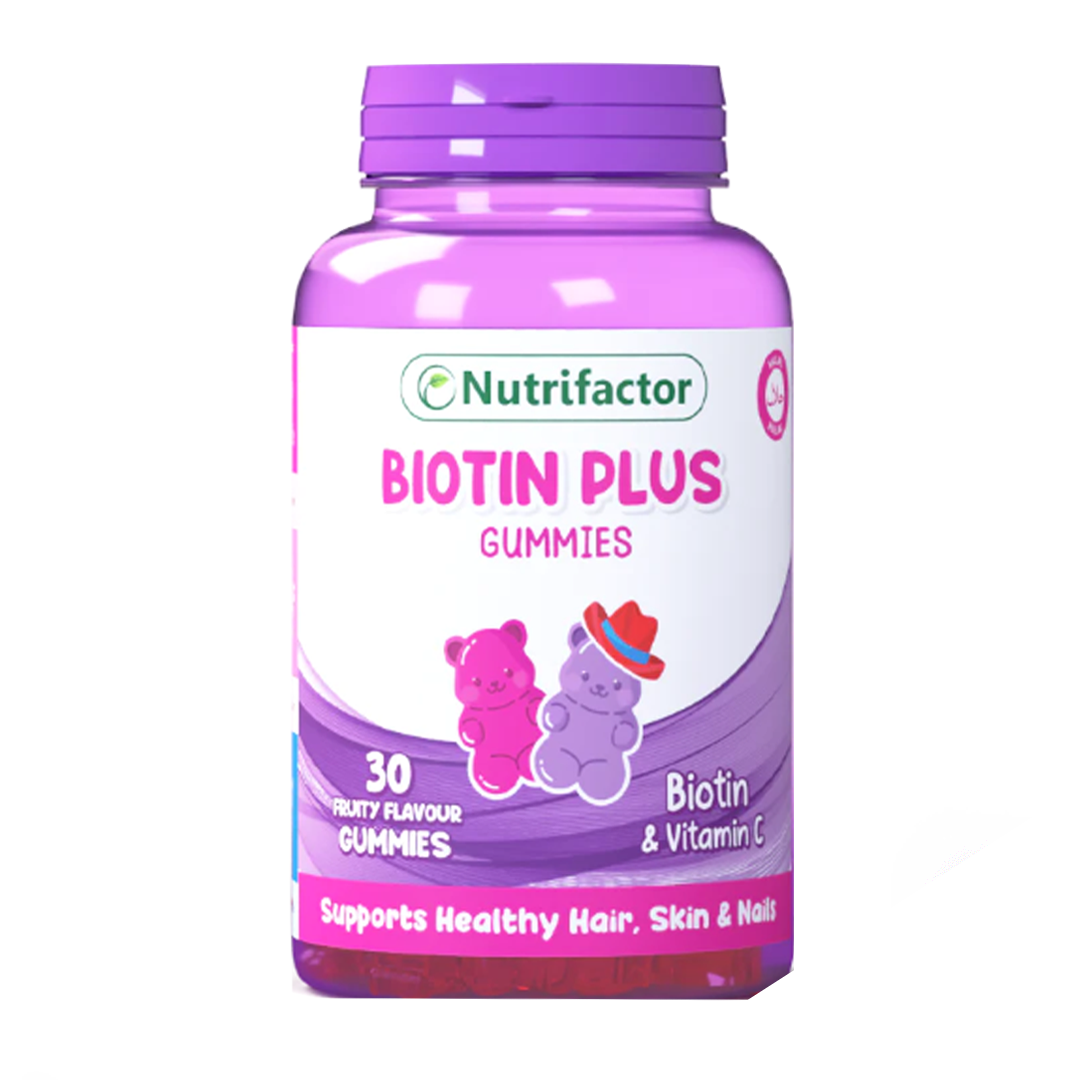 Buy Nutrifactor Biotin Plus Gummies, 30 Ct Online in Pakistan My