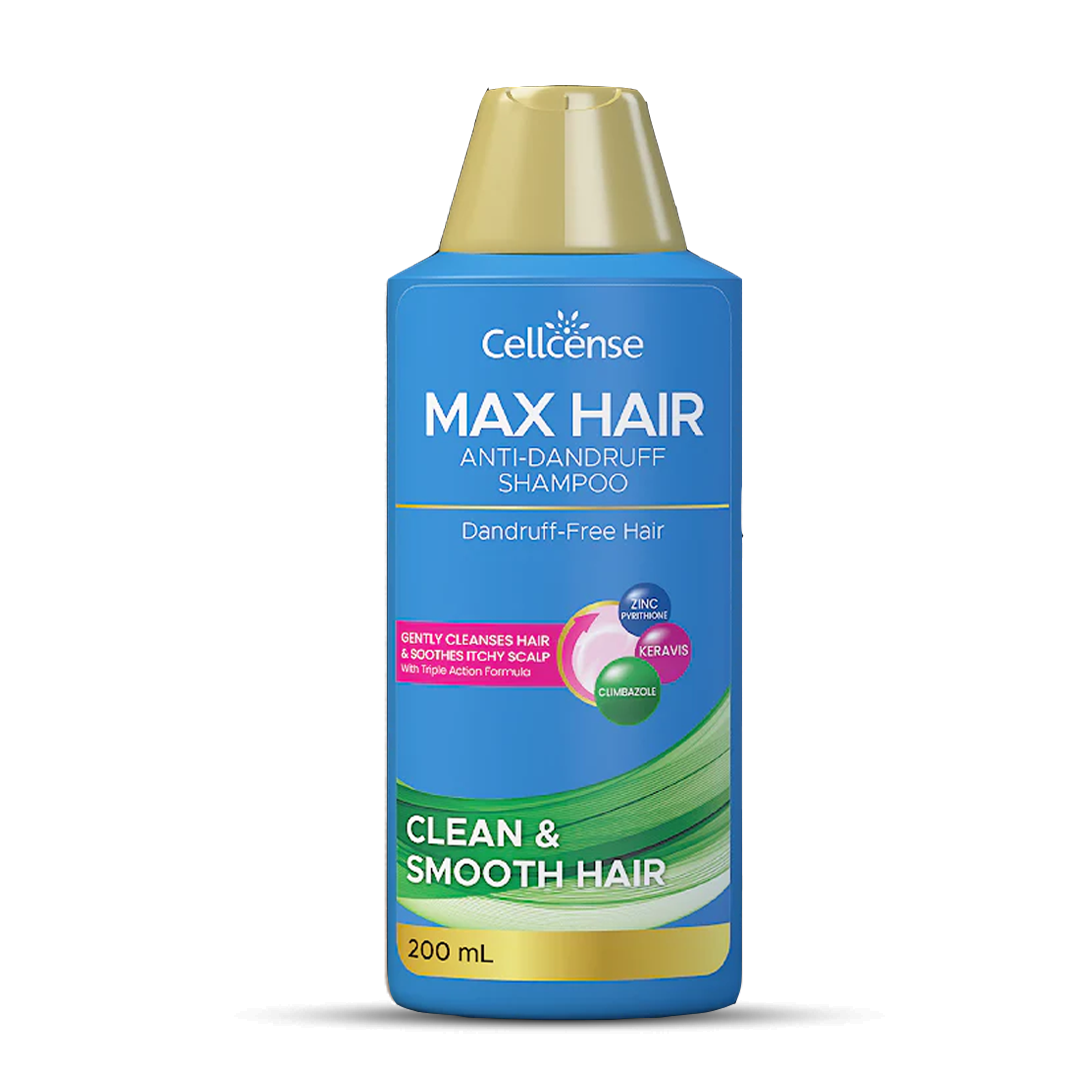 Buy Cellcense Max Hair AntiDandruff Shampoo Online in Pakistan My Vitamin Store Shampoos