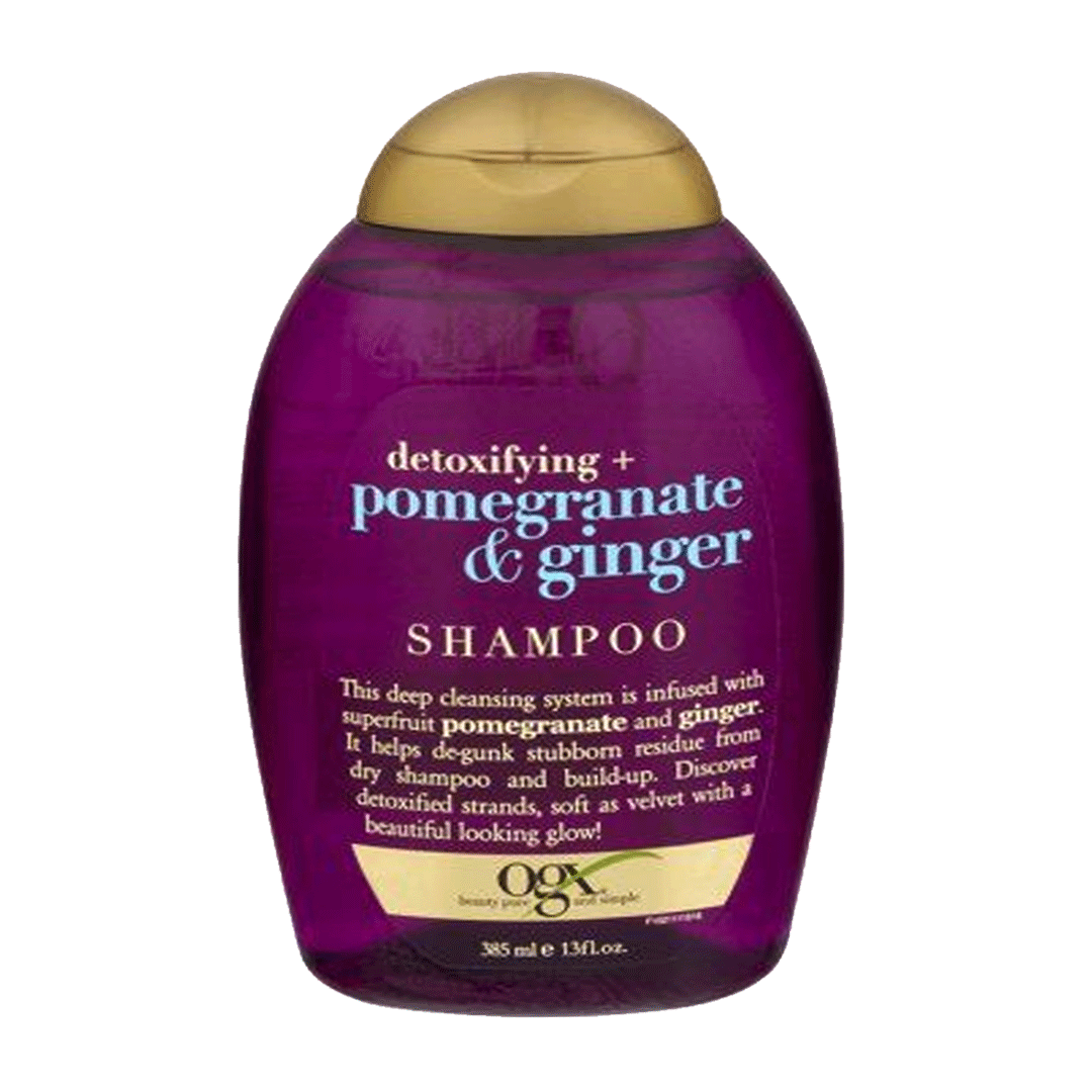 Buy Ogx Detoxifying + Pomegranate & Ginger Shampoo, 385ml Online in