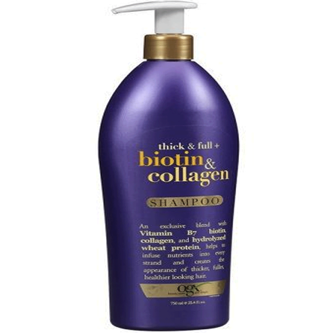 Buy Ogx Thick Full Biotin Collagen Shampoo 750ml Online In 
